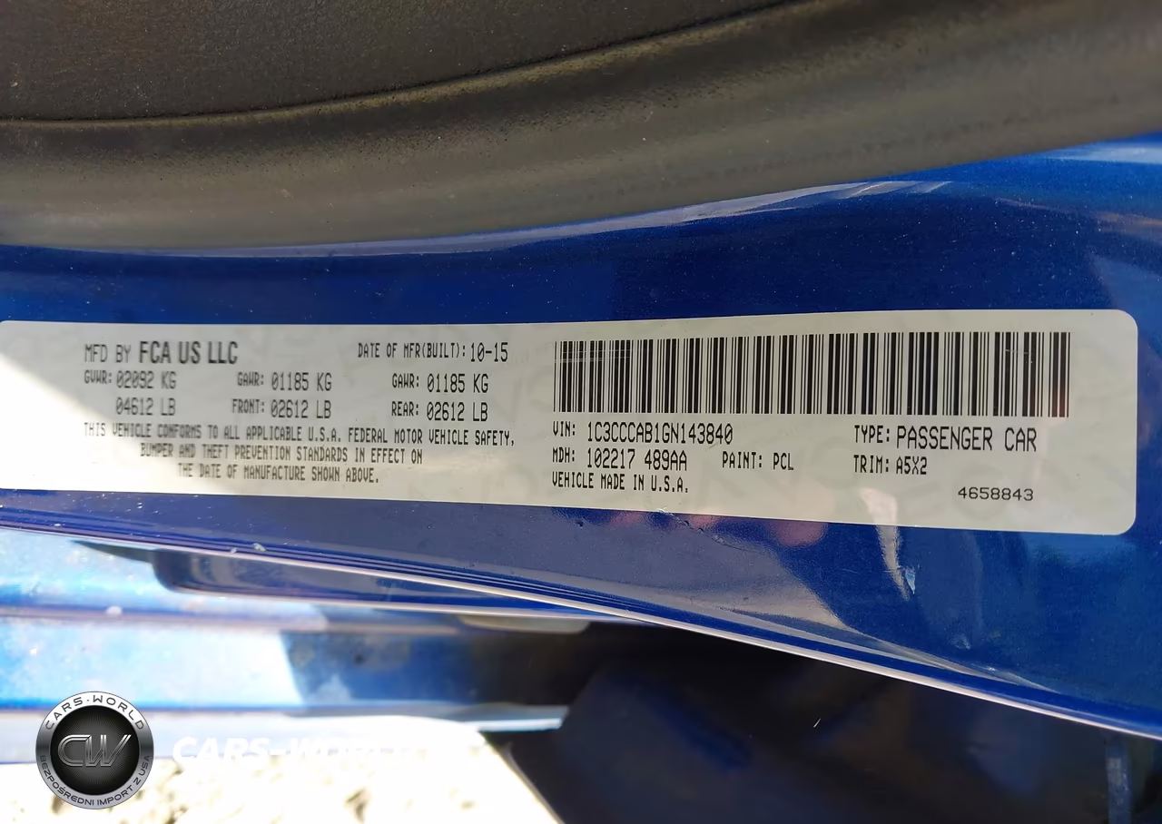 2016 Chrysler 200 Limited VIN:1C3CCCAB1GN143840 - 9