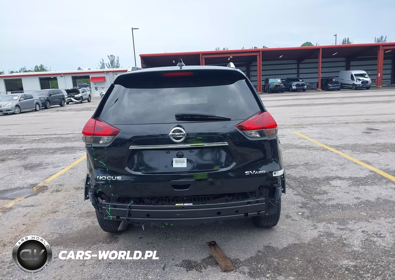 2017 Nissan Rogue Sv VIN:KNMAT2MV1HP616189 - 17