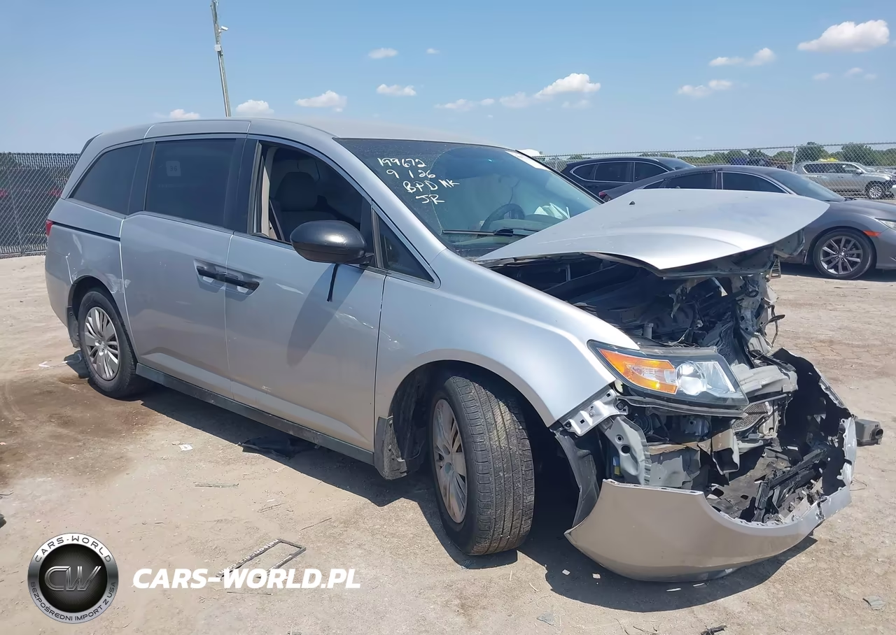 2014 Honda Odyssey Lx VIN:5FNRL5H20EB037477 - 1