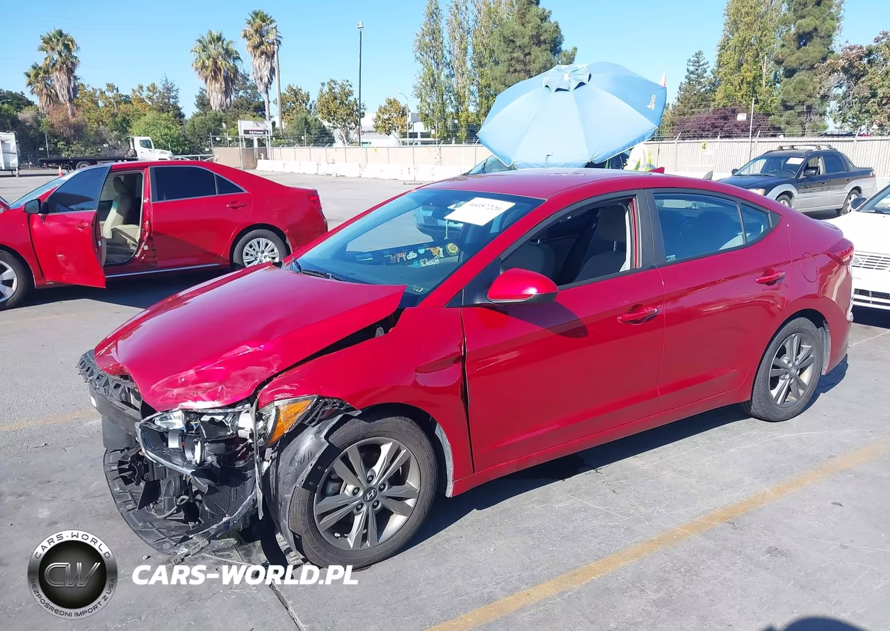 2018 Hyundai Elantra Sel VIN:5NPD84LF9JH222364 - 2