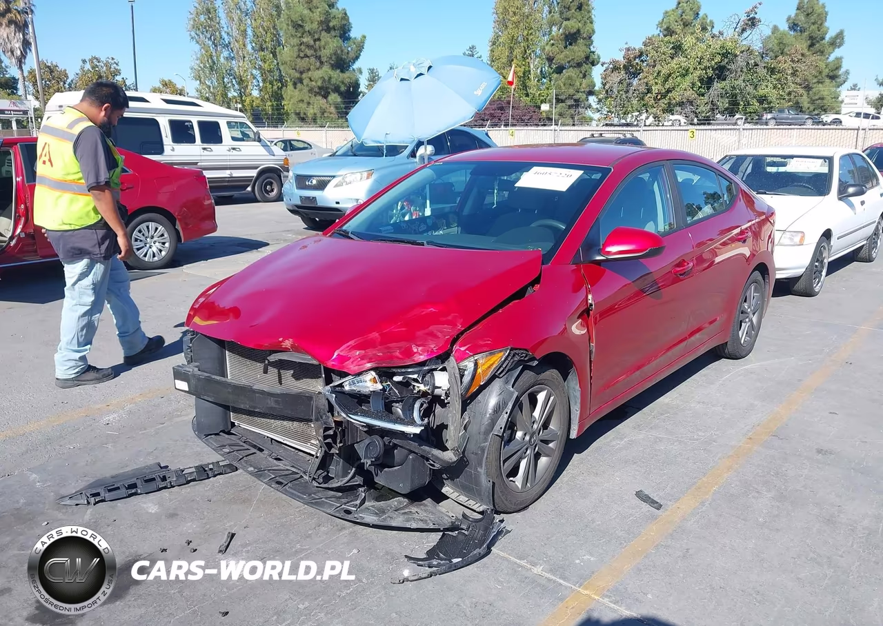 2018 Hyundai Elantra Sel VIN:5NPD84LF9JH222364 - 6