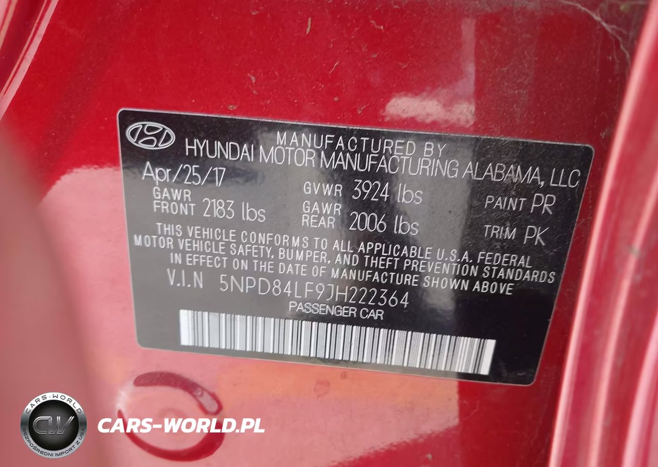 2018 Hyundai Elantra Sel VIN:5NPD84LF9JH222364 - 9