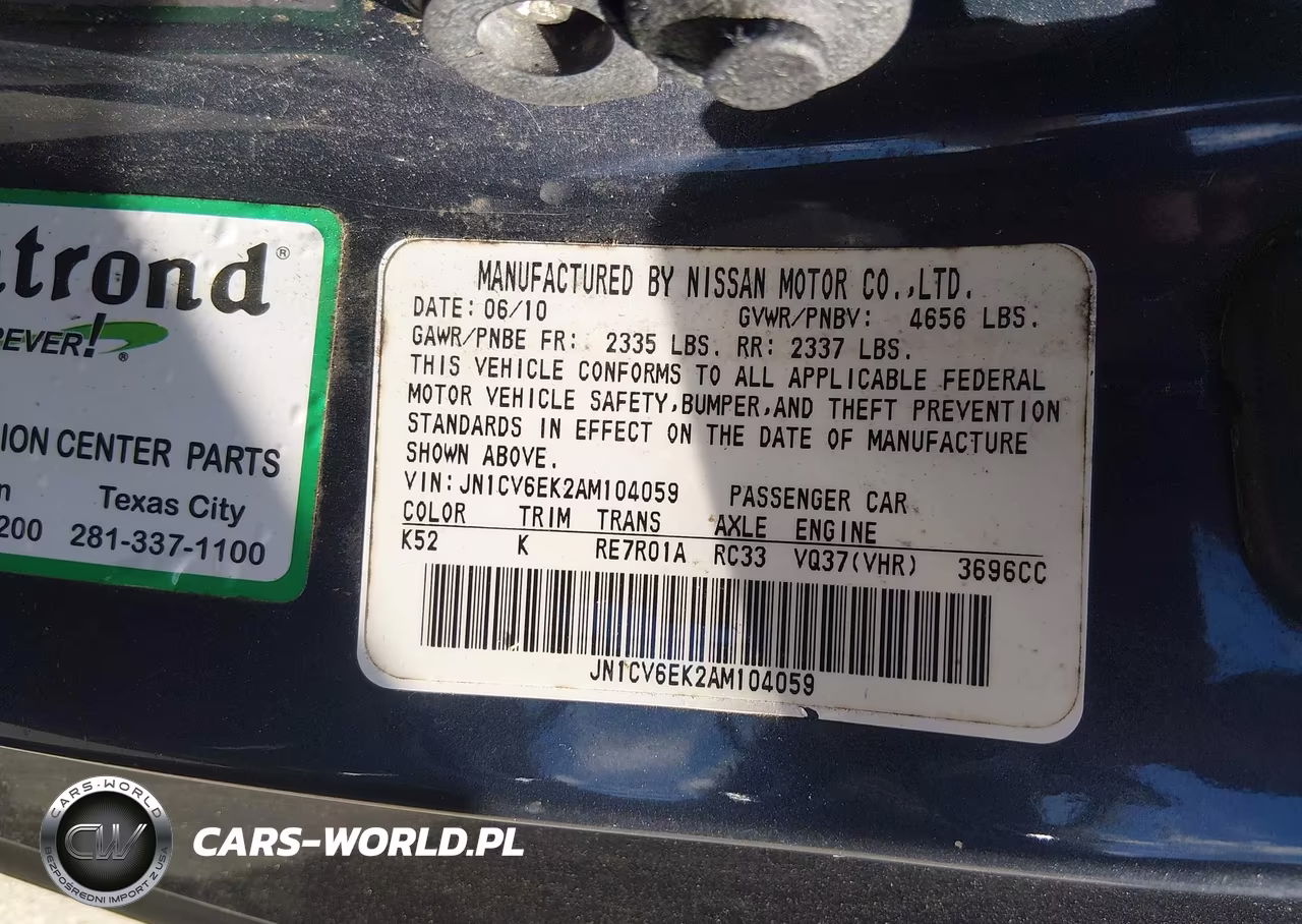 2010 Infiniti G37 Journey VIN:JN1CV6EK2AM104059 - 9