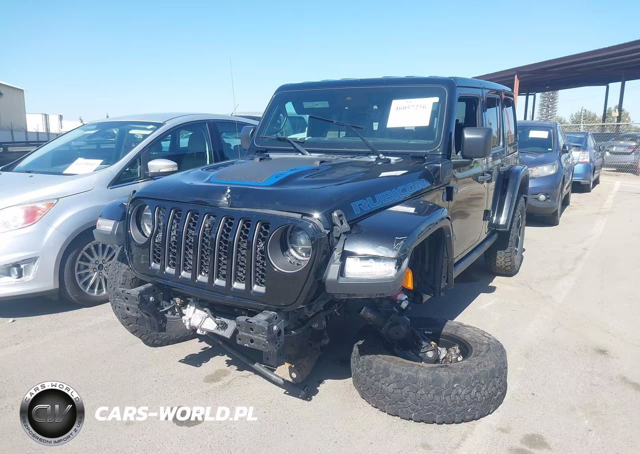 2021 Jeep Wrangler 4Xe Unlimited Rubicon 4X4 VIN:1C4JJXR66MW674836 - 2