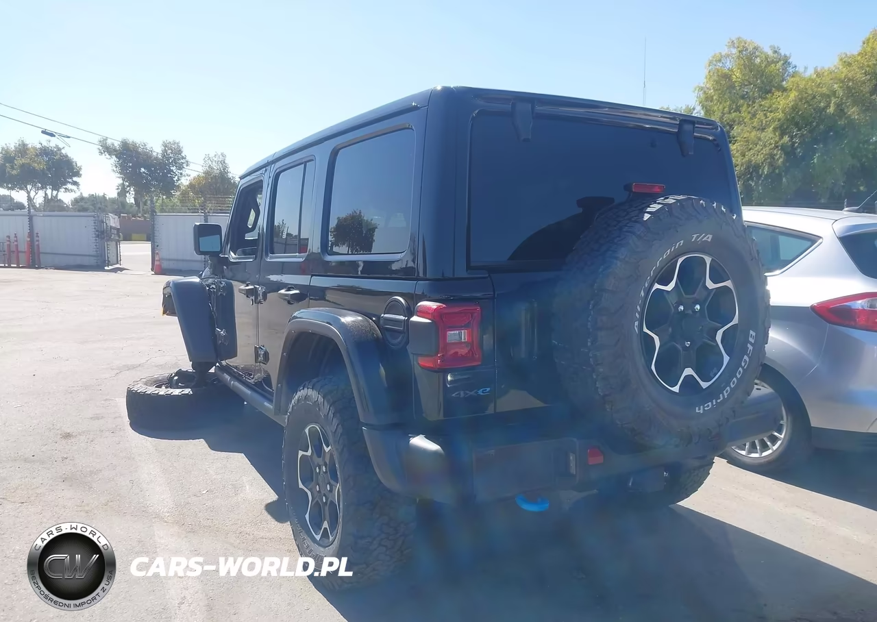 2021 Jeep Wrangler 4Xe Unlimited Rubicon 4X4 VIN:1C4JJXR66MW674836 - 3