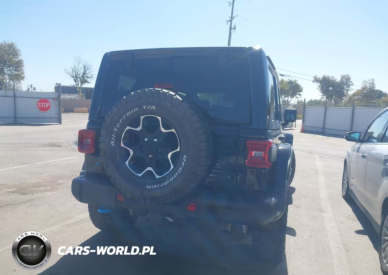 2021 Jeep Wrangler 4Xe Unlimited Rubicon 4X4 VIN:1C4JJXR66MW674836 - 4