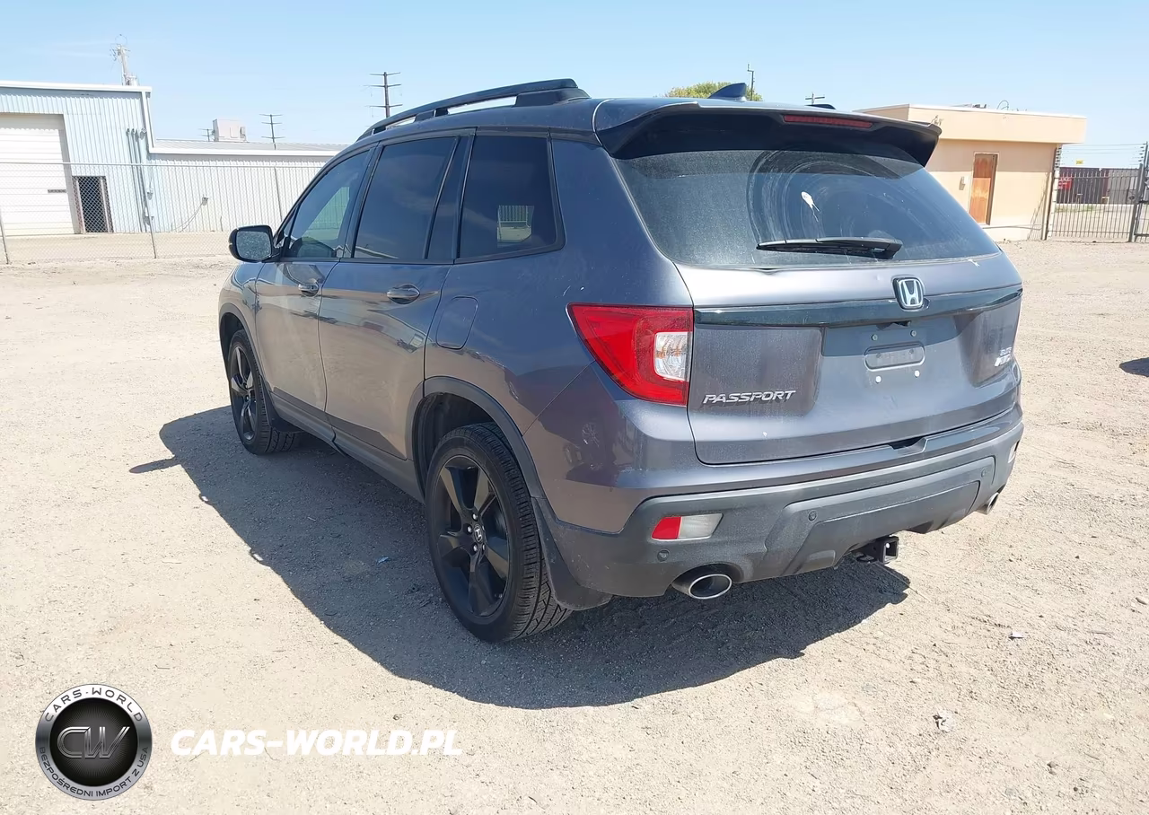 2020 Honda Passport Awd Elite VIN:5FNYF8H08LB016232 - 3
