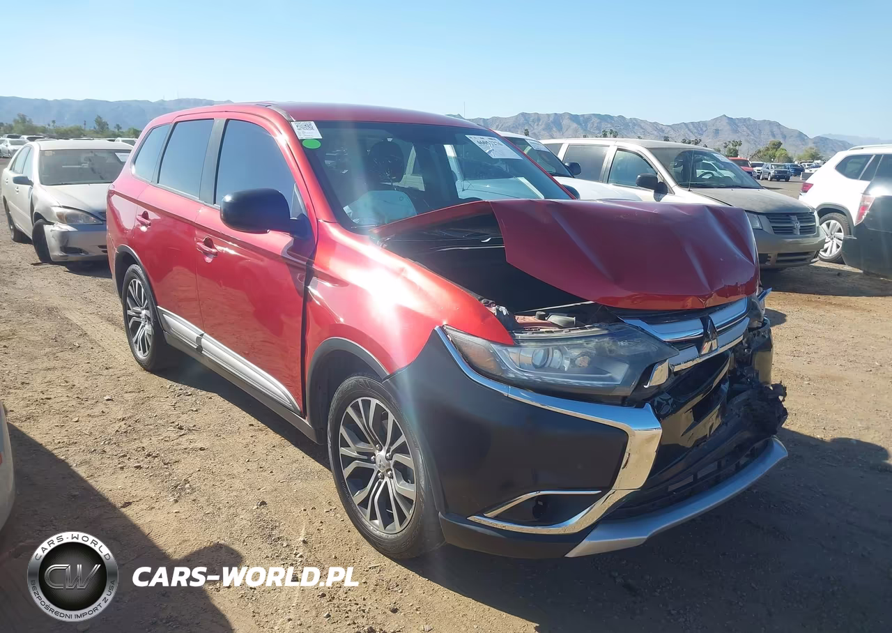 2017 Mitsubishi Outlander Es VIN:JA4AD2A33HZ007166 - 1
