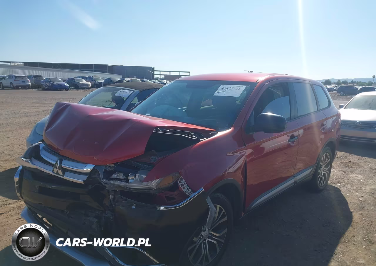 2017 Mitsubishi Outlander Es VIN:JA4AD2A33HZ007166 - 2