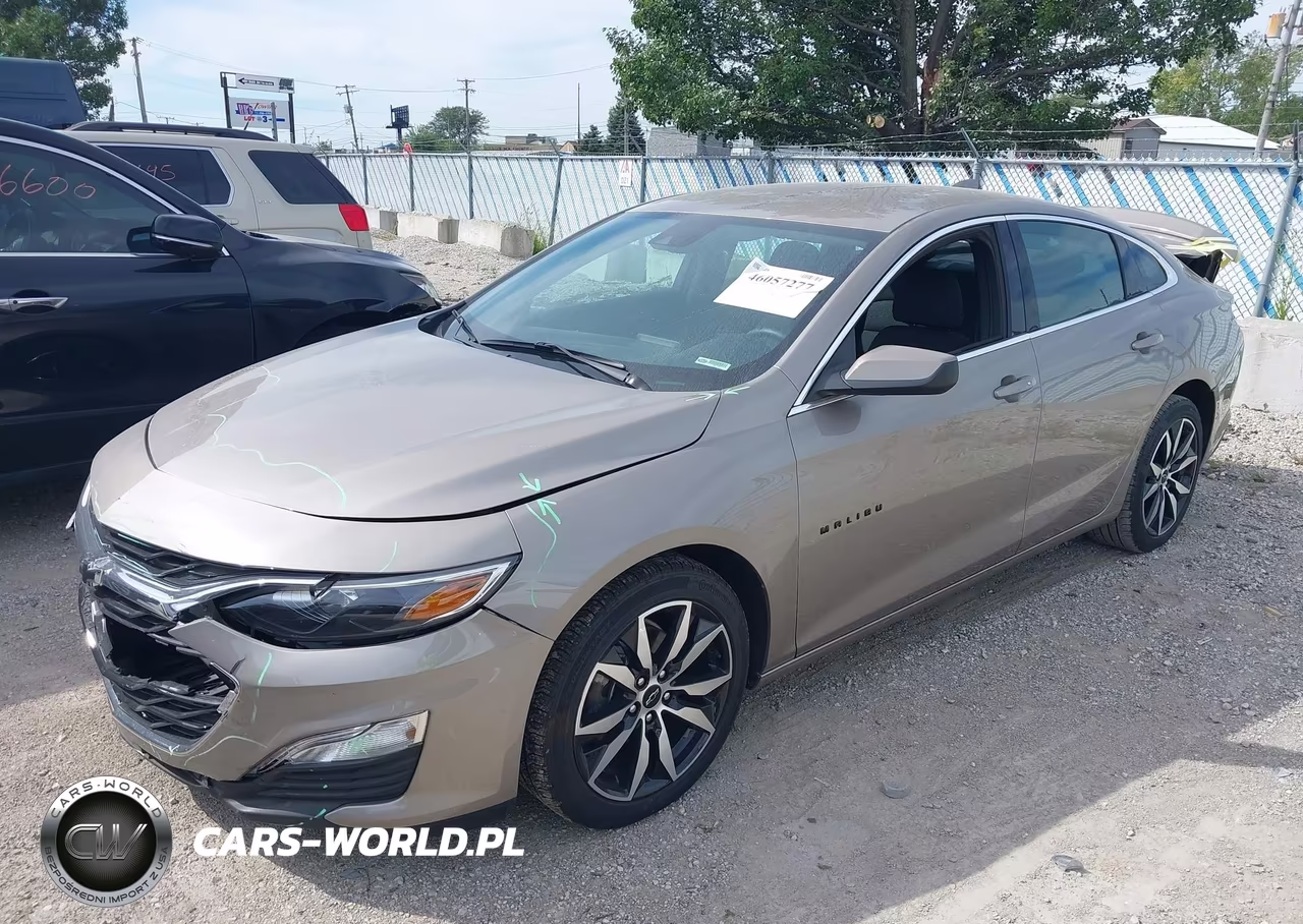 2025 Chevrolet Malibu Fwd Rs VIN:1G1ZG5ST4SF139127 - 2