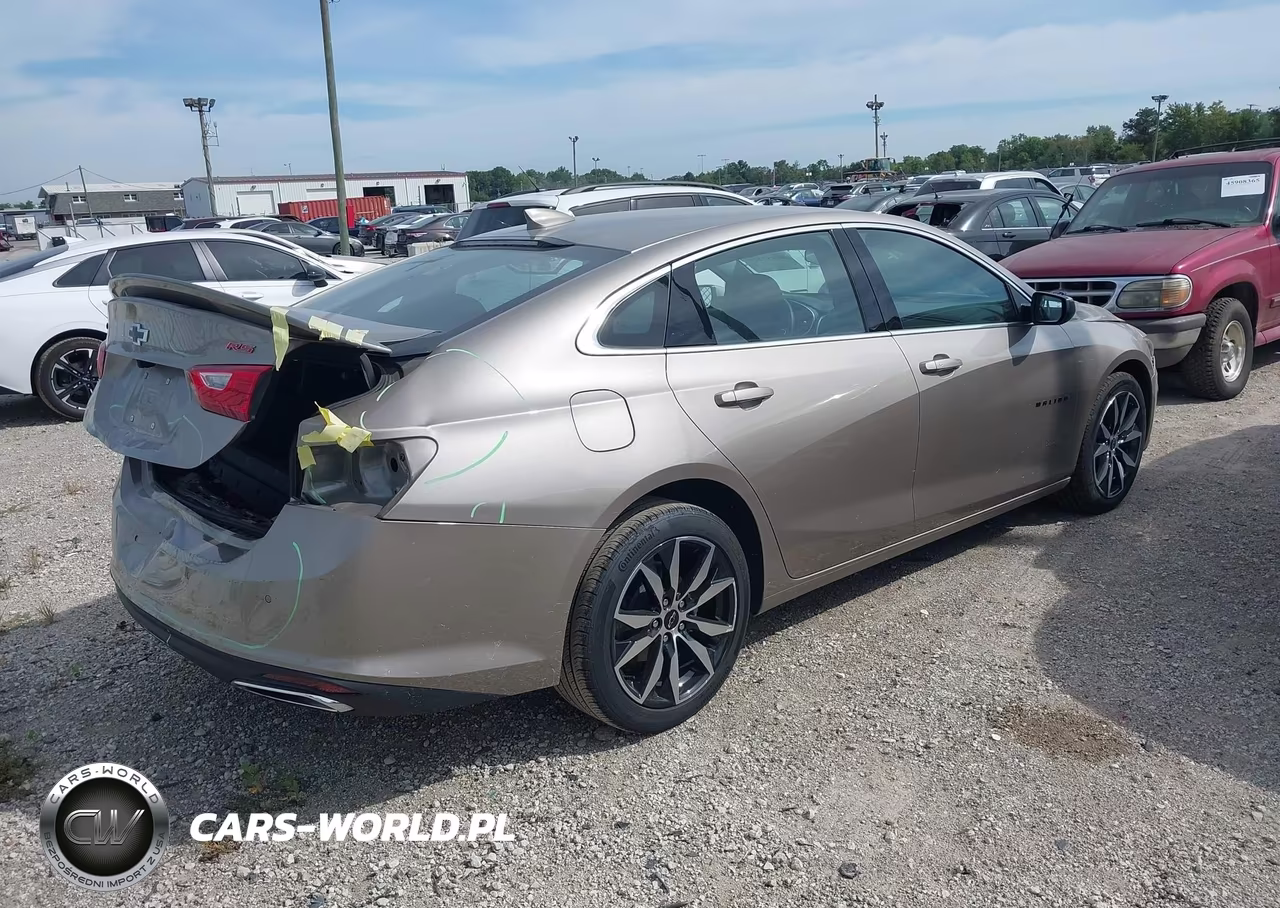 2025 Chevrolet Malibu Fwd Rs VIN:1G1ZG5ST4SF139127 - 4