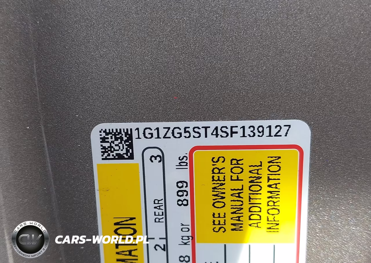 2025 Chevrolet Malibu Fwd Rs VIN:1G1ZG5ST4SF139127 - 9