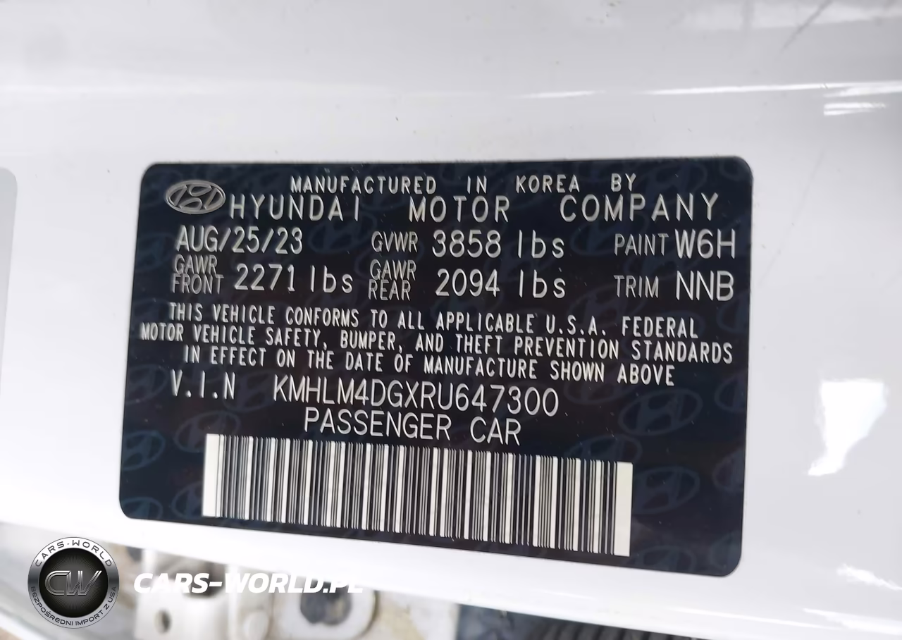 2024 Hyundai Elantra Sel VIN:KMHLM4DGXRU647300 - 9