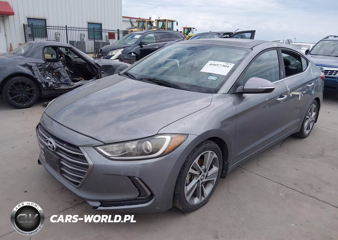 2017 Hyundai Elantra Limited VIN:KMHD84LF5HU198012 - 2