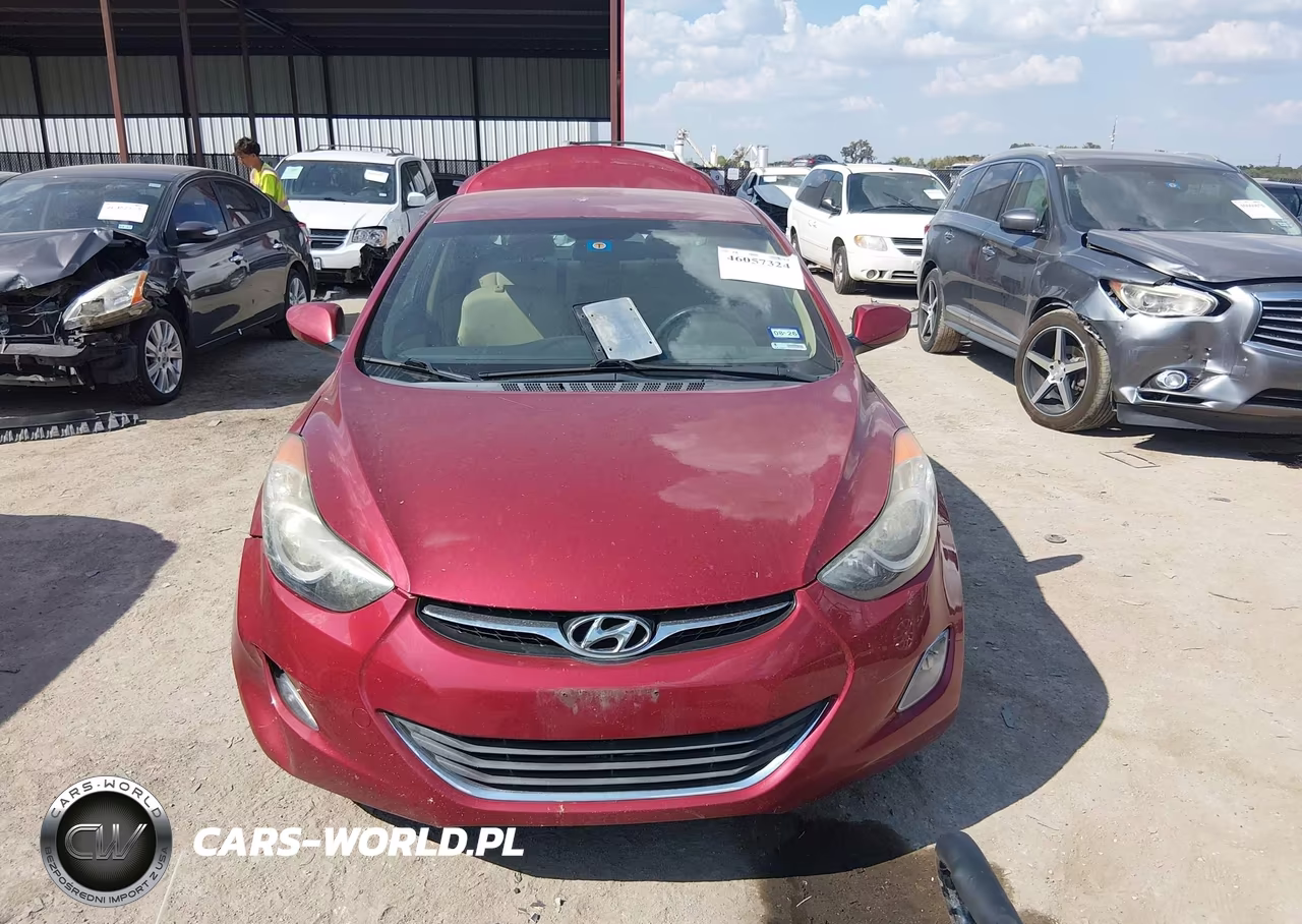 2013 Hyundai Elantra Gls VIN:5NPDH4AE2DH451967 - 10