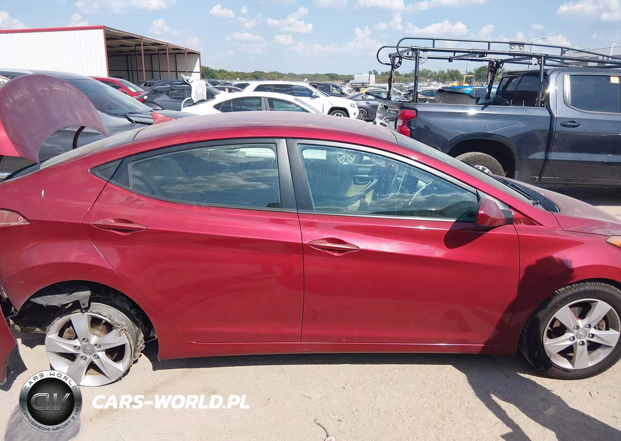 2013 Hyundai Elantra Gls VIN:5NPDH4AE2DH451967 - 11