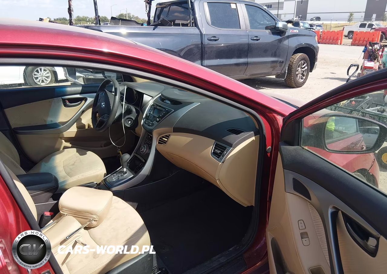 2013 Hyundai Elantra Gls VIN:5NPDH4AE2DH451967 - 5
