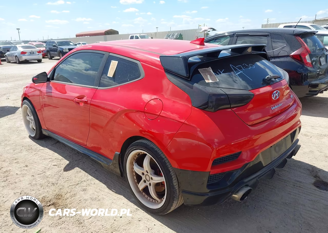 2020 Hyundai Veloster N VIN:KMHT36AH0LU005090 - 3