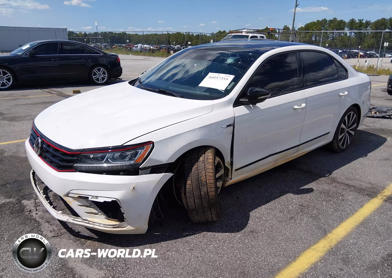 2018 Volkswagen Passat 3.6L V6 Gt VIN:1VWJM7A34JC038628 - 2