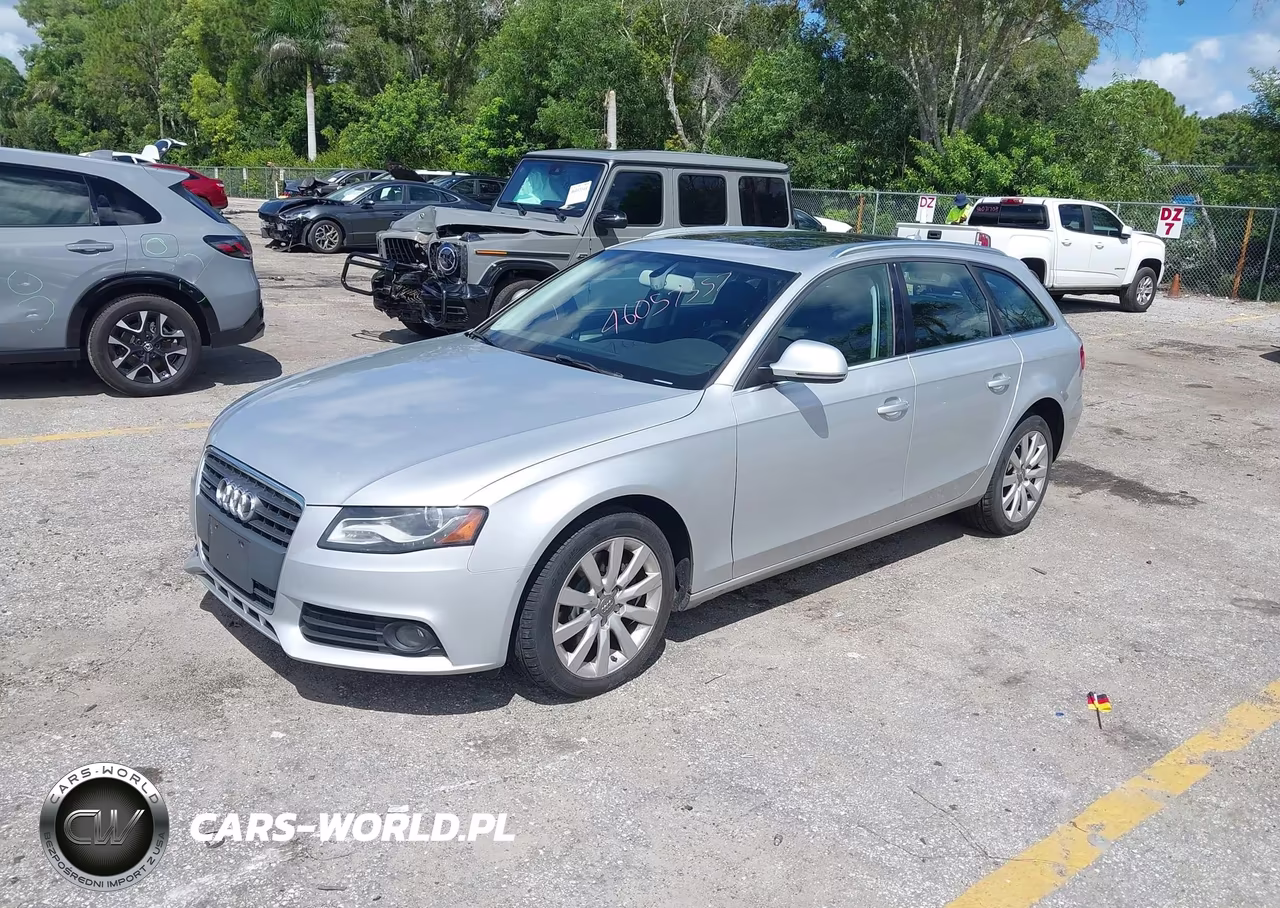 2009 Audi A4 2.0T Avant VIN:WAUGF78K59A184531 - 2
