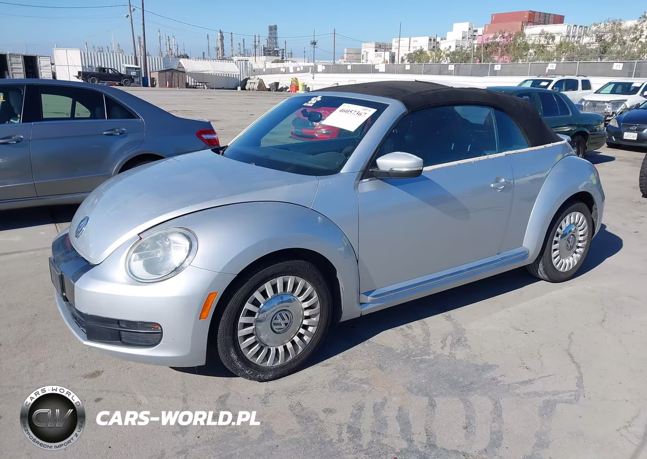 2013 Volkswagen Beetle 2.5L VIN:3VW5P7AT2DM830868 - 2