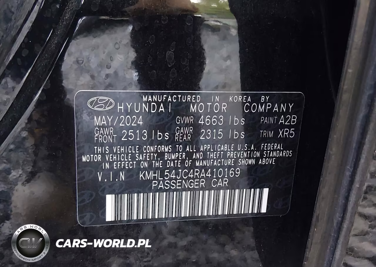 2024 Hyundai Sonata N Line VIN:KMHL54JC4RA410169 - 9