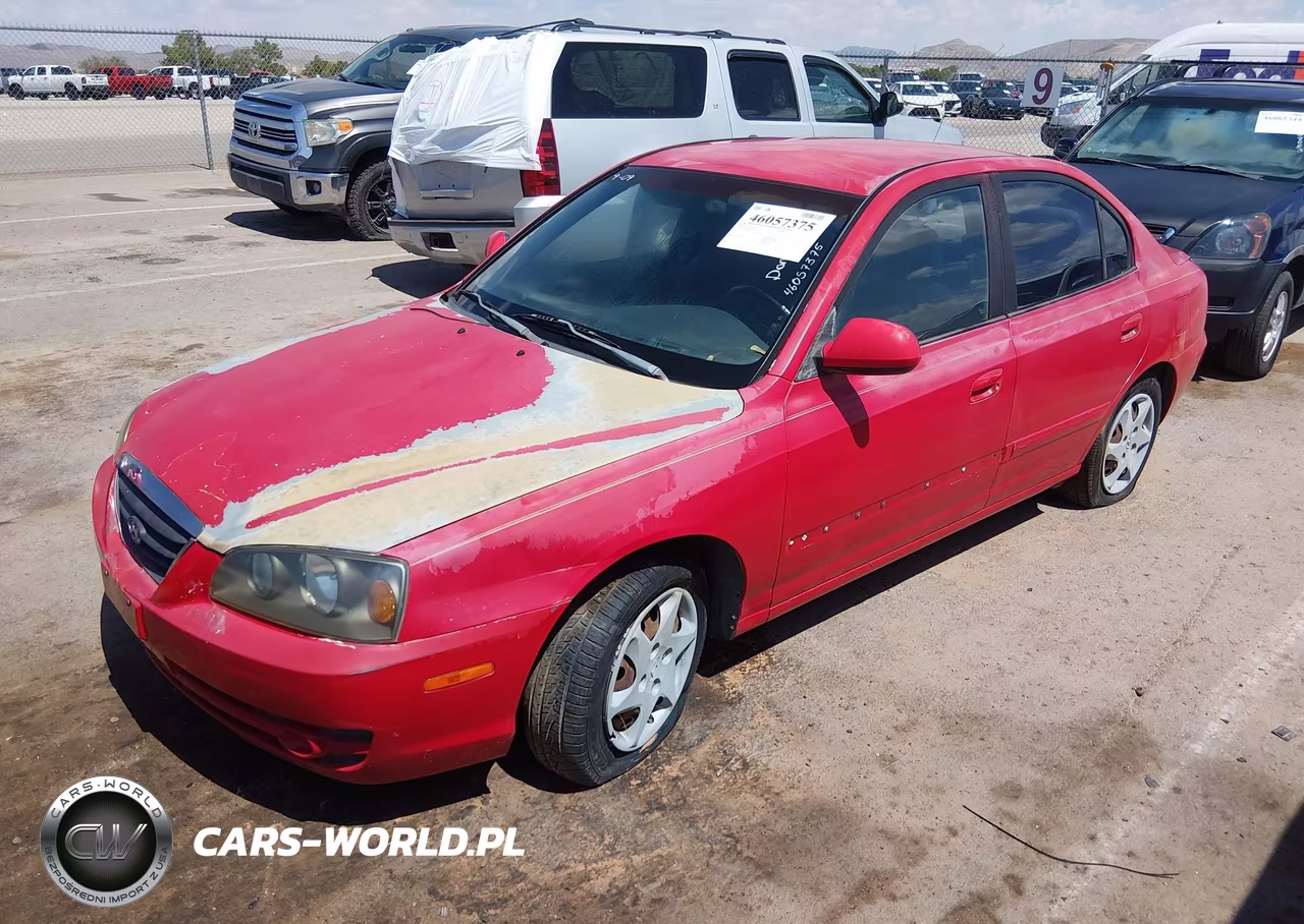 2005 Hyundai Elantra Gls-Gt VIN:KMHDN46D45U132372 - 2