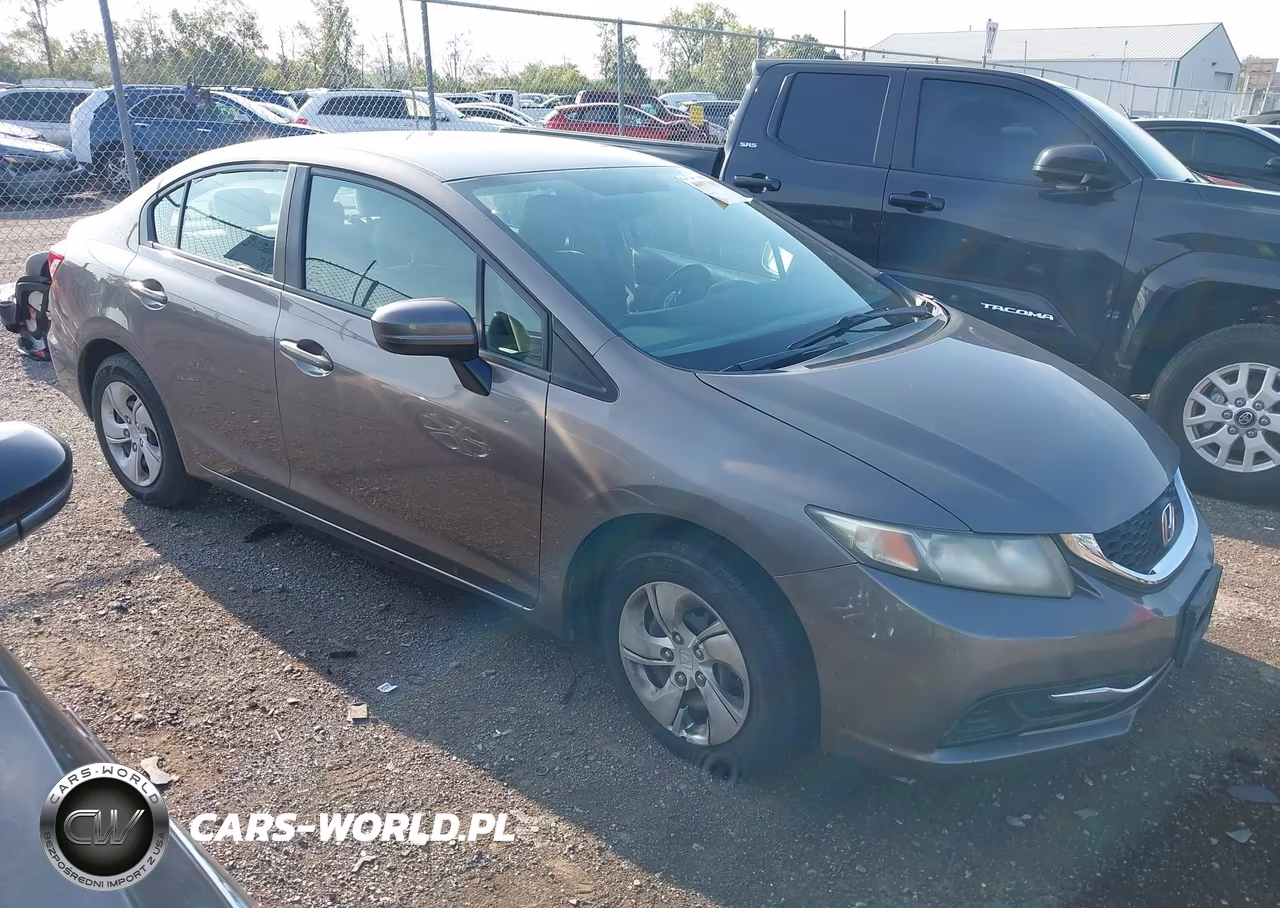 2014 Honda Civic Lx VIN:19XFB2F54EE052829 - 1