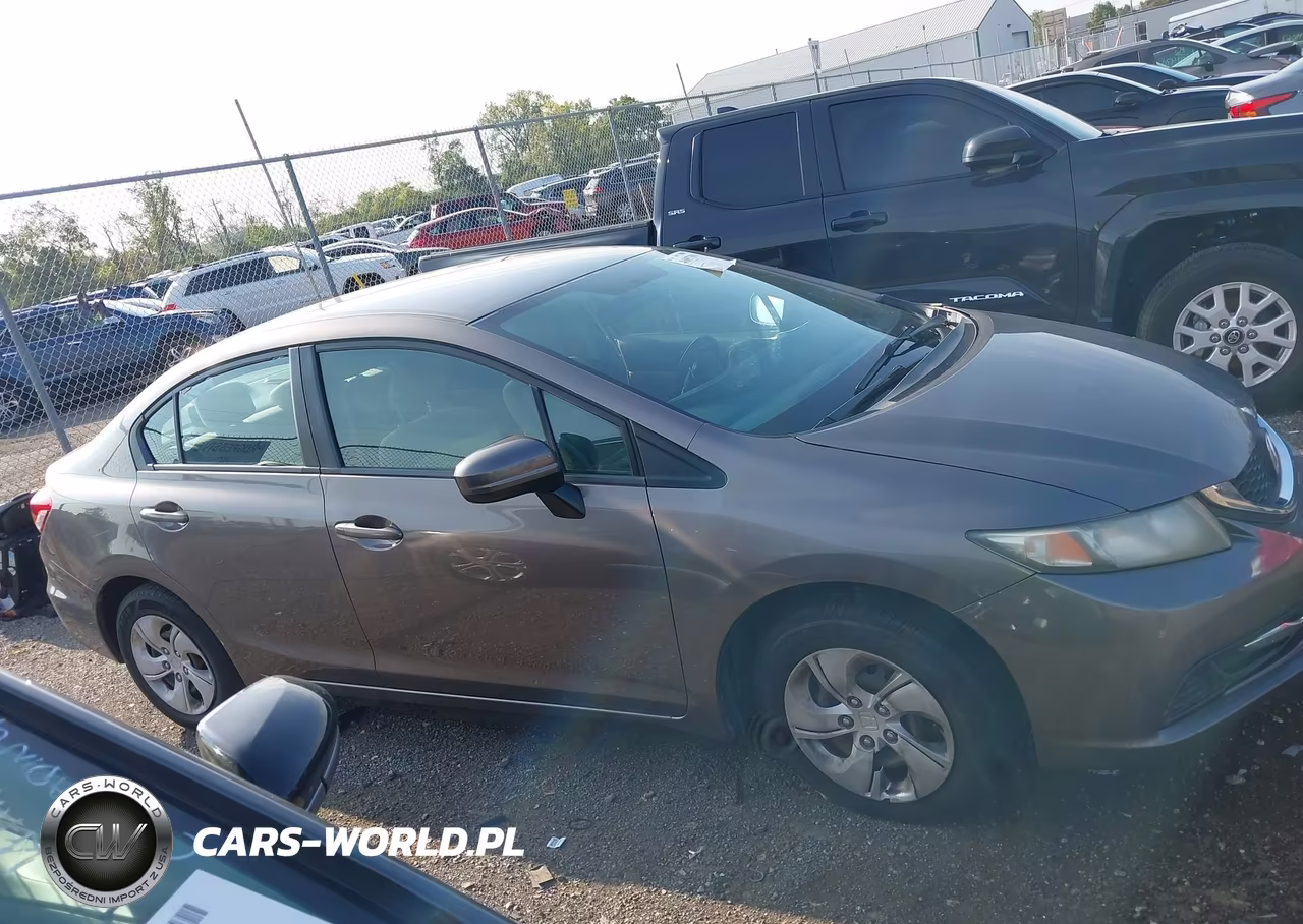 2014 Honda Civic Lx VIN:19XFB2F54EE052829 - 14