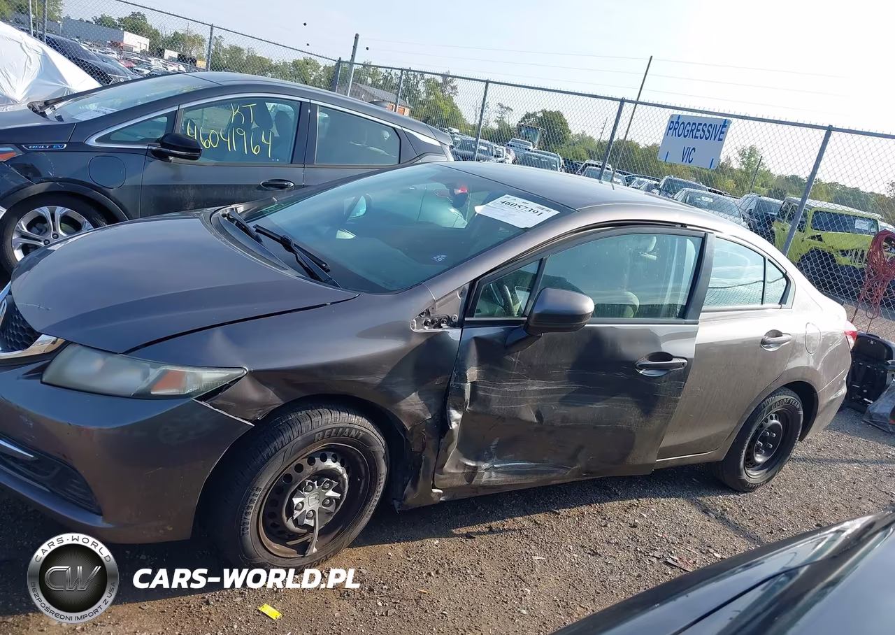 2014 Honda Civic Lx VIN:19XFB2F54EE052829 - 15