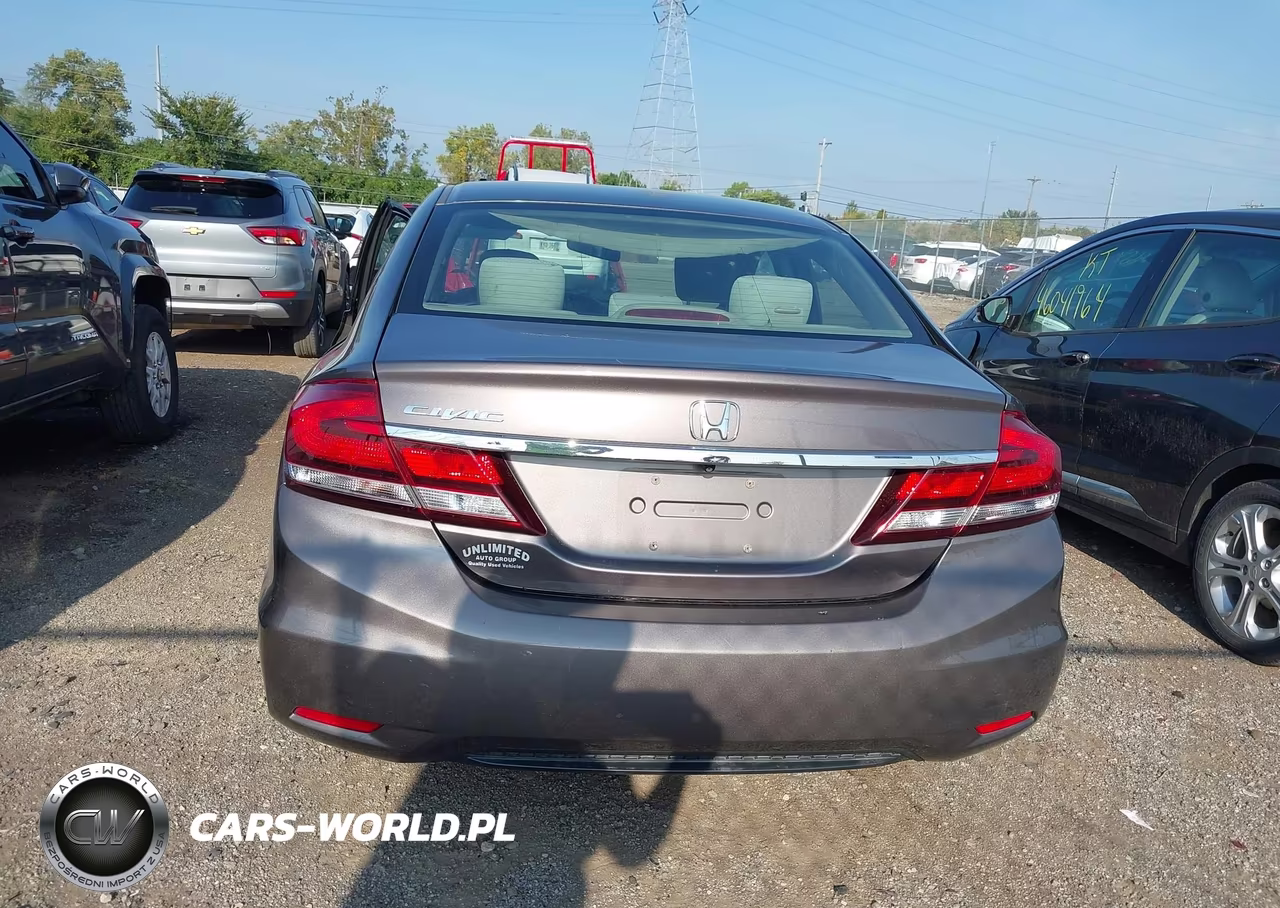 2014 Honda Civic Lx VIN:19XFB2F54EE052829 - 17