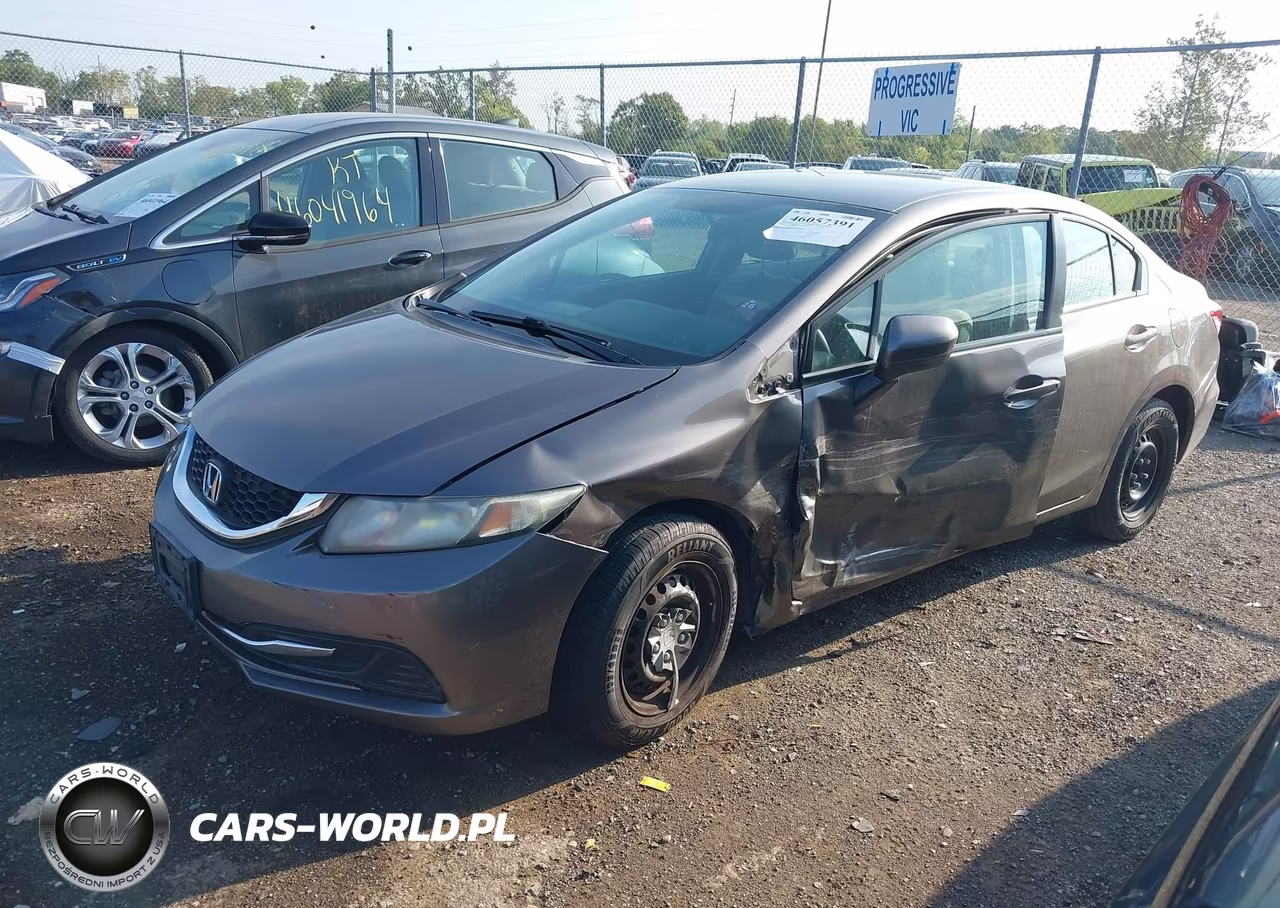 2014 Honda Civic Lx VIN:19XFB2F54EE052829 - 2