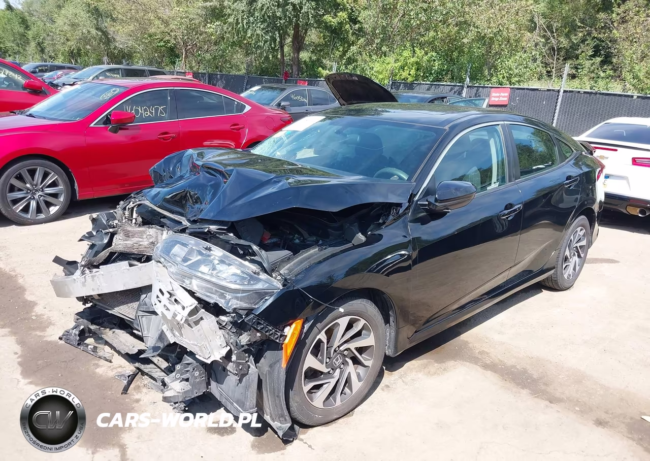 2016 Honda Civic Ex VIN:19XFC2F74GE087839 - 2