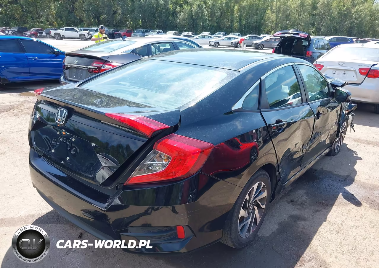 2016 Honda Civic Ex VIN:19XFC2F74GE087839 - 4
