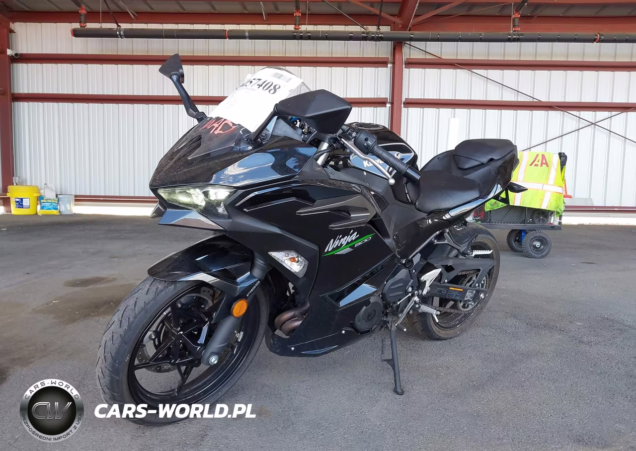 2024 Kawasaki Ex500 VIN:ML5EXGG13RDA01011 - 2