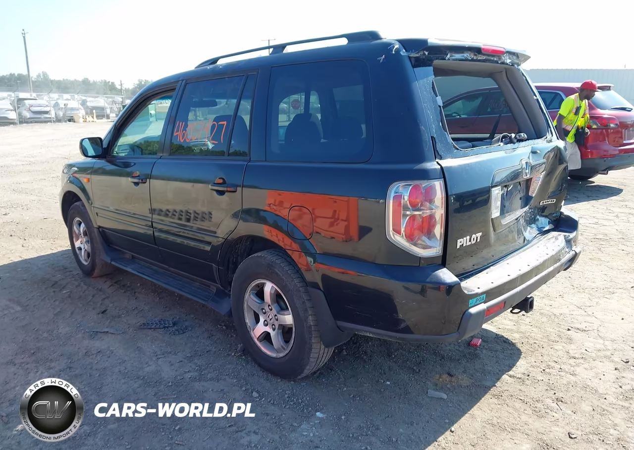 2006 Honda Pilot Ex VIN:5FNYF18476B027978 - 3