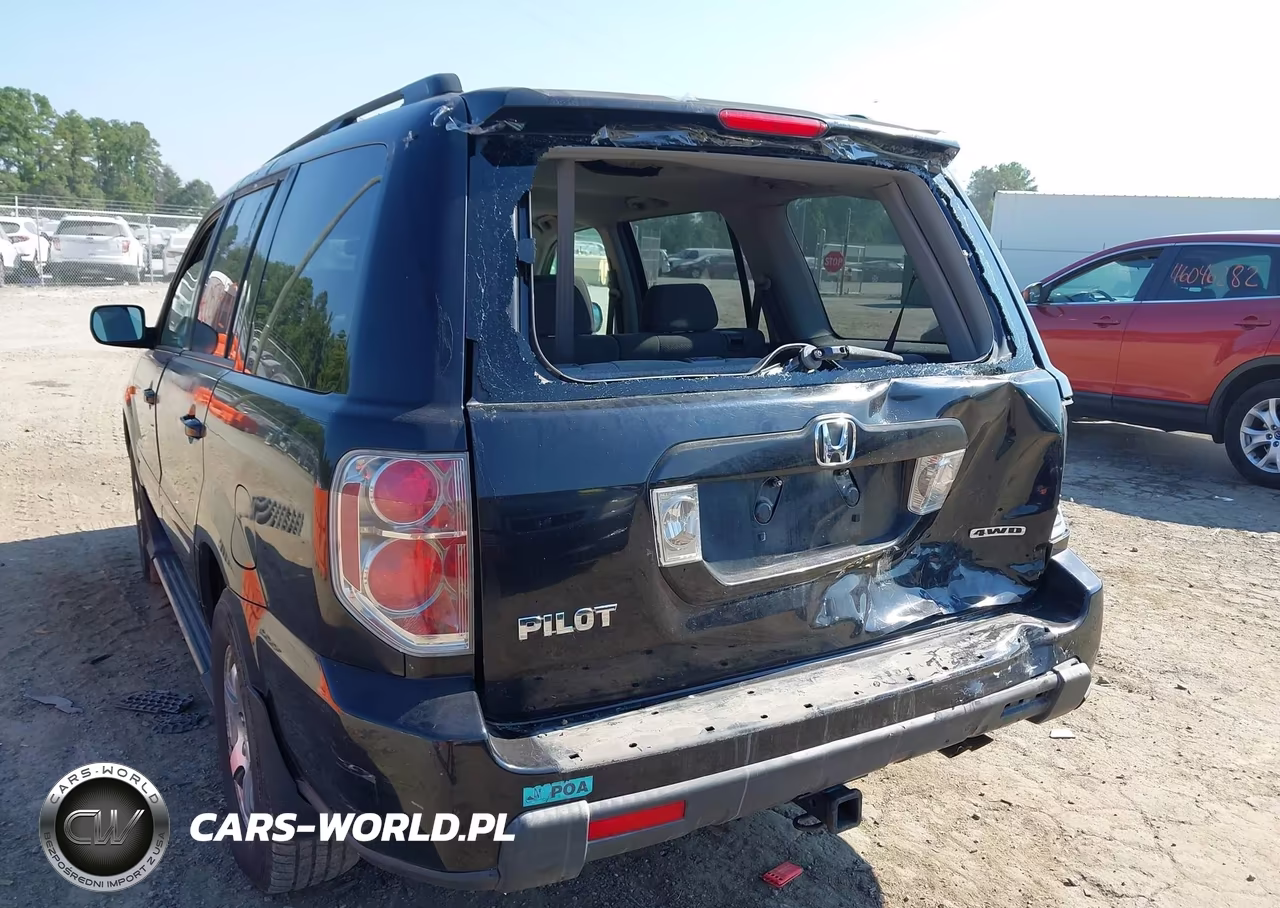 2006 Honda Pilot Ex VIN:5FNYF18476B027978 - 6