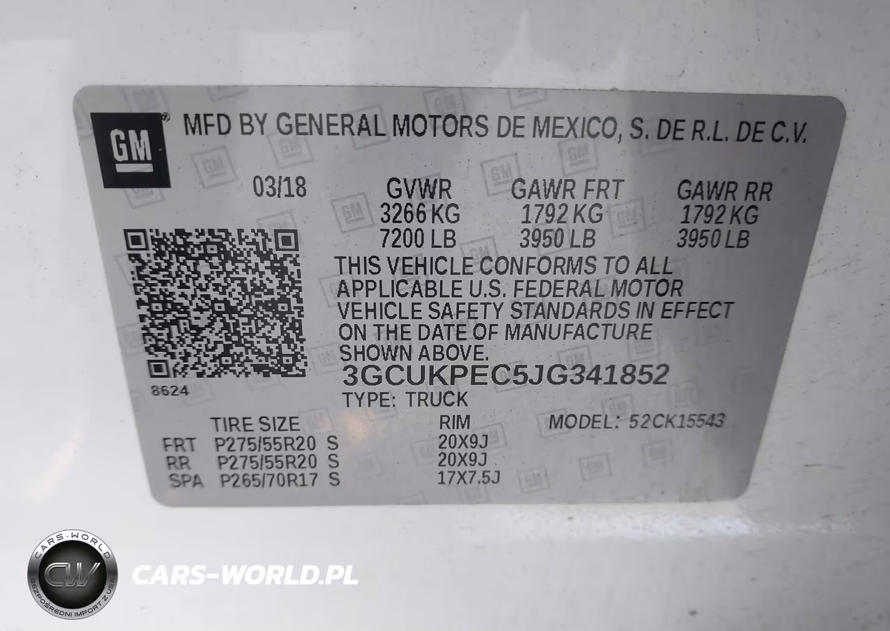 2018 Chevrolet Silverado 1500 Custom VIN:3GCUKPEC5JG341852 - 9