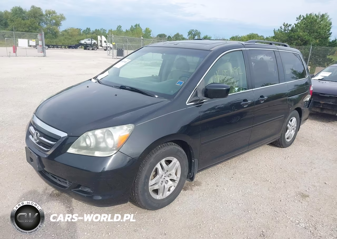 2007 Honda Odyssey Ex-L VIN:5FNRL38757B100365 - 2