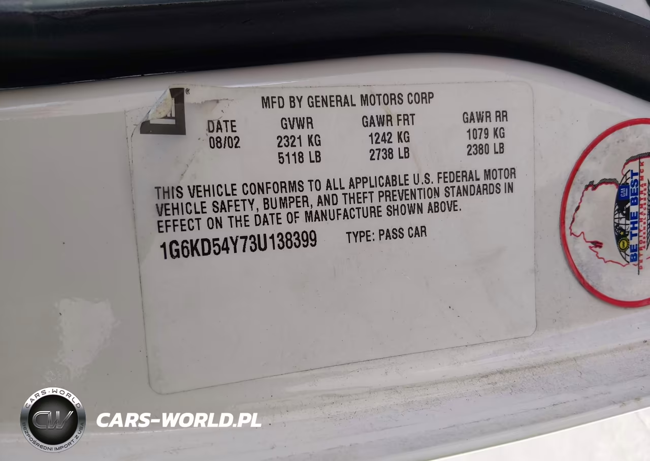 2003 Cadillac Deville Standard VIN:1G6KD54Y73U138399 - 9
