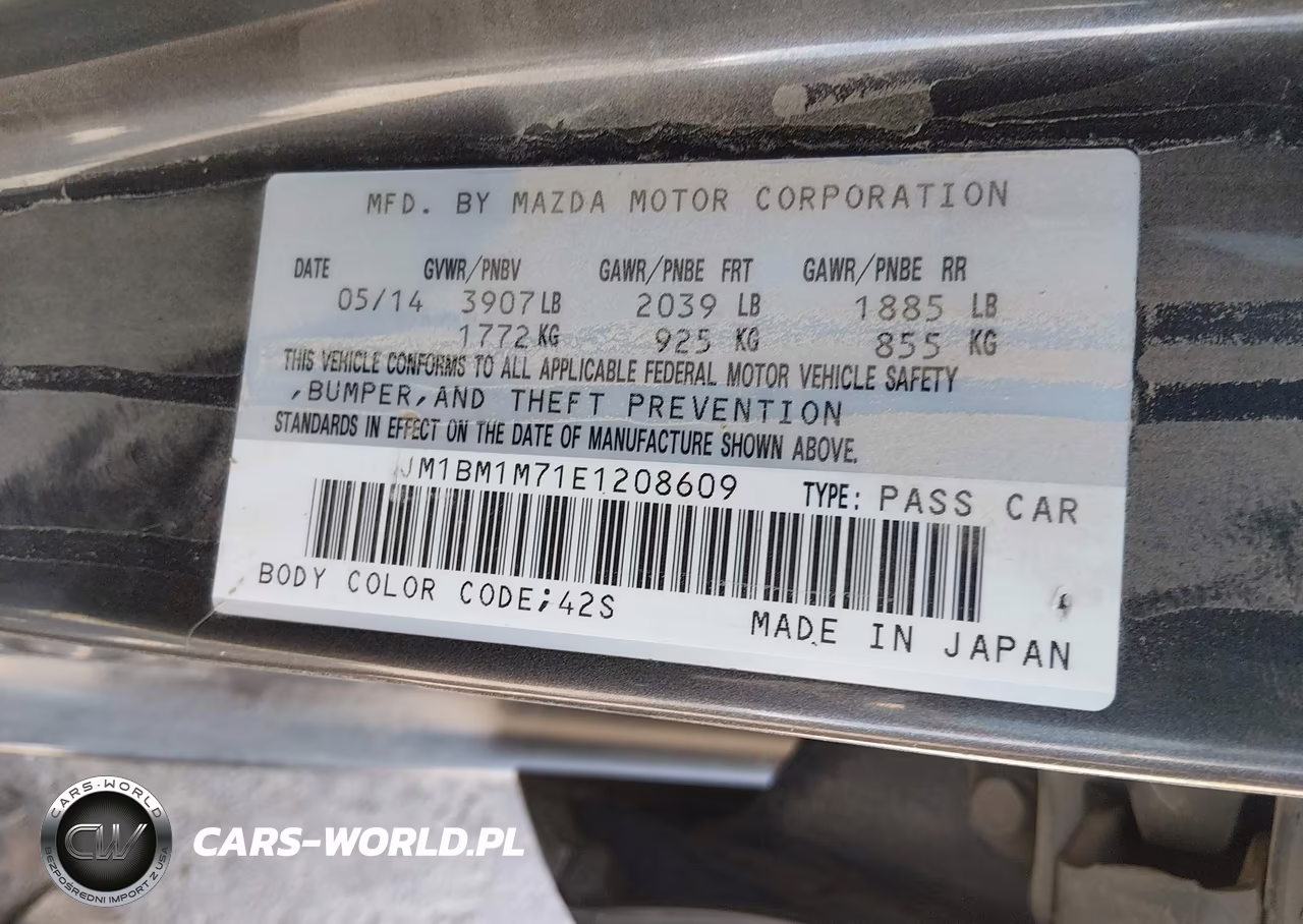 2014 Mazda Mazda3 I Grand Touring VIN:JM1BM1M71E1208609 - 9