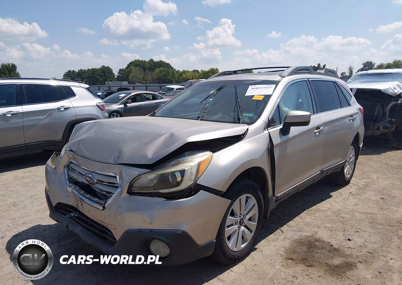2016 Subaru Outback 2.5I Premium VIN:4S4BSAEC3G3348603 - 2
