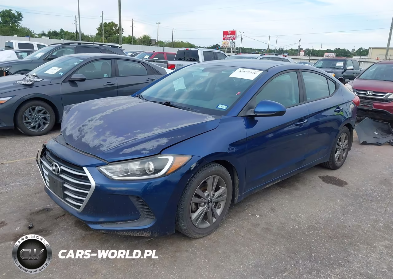 2018 Hyundai Elantra Sel VIN:5NPD84LF0JH321168 - 2