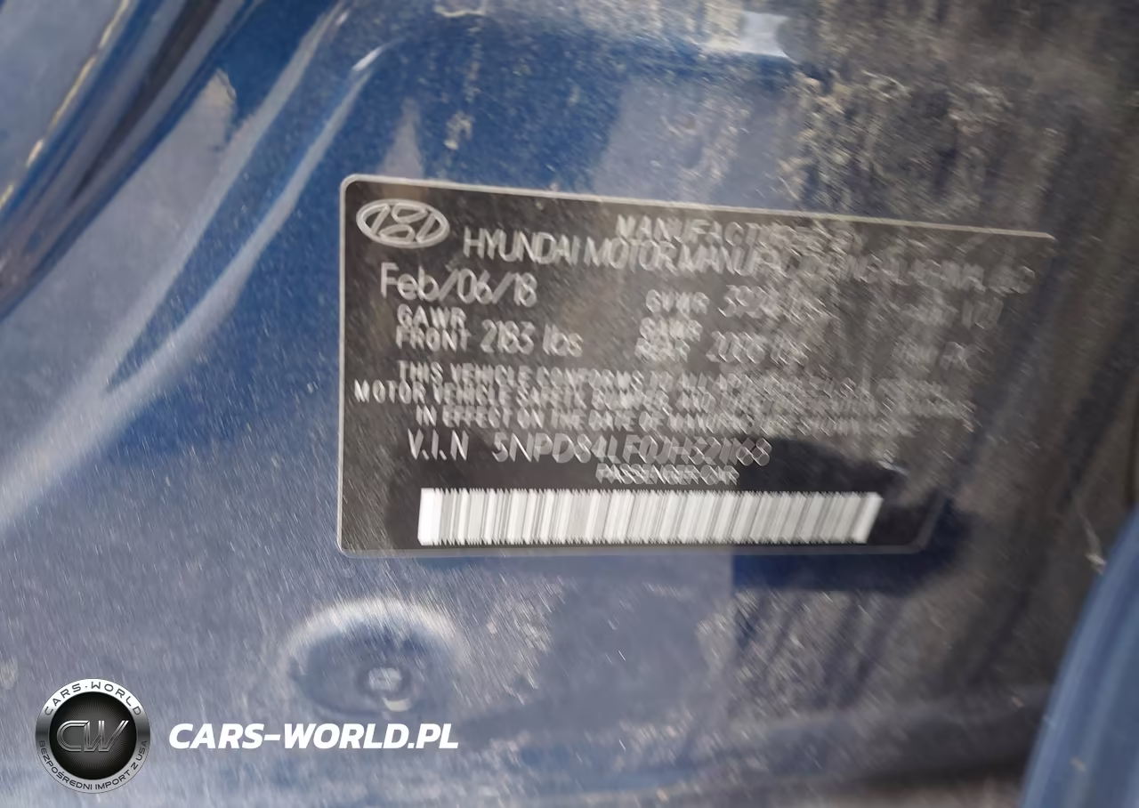 2018 Hyundai Elantra Sel VIN:5NPD84LF0JH321168 - 9