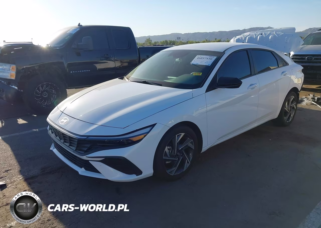 2025 Hyundai Elantra Sel Sport VIN:KMHLM4DG7SU016428 - 2