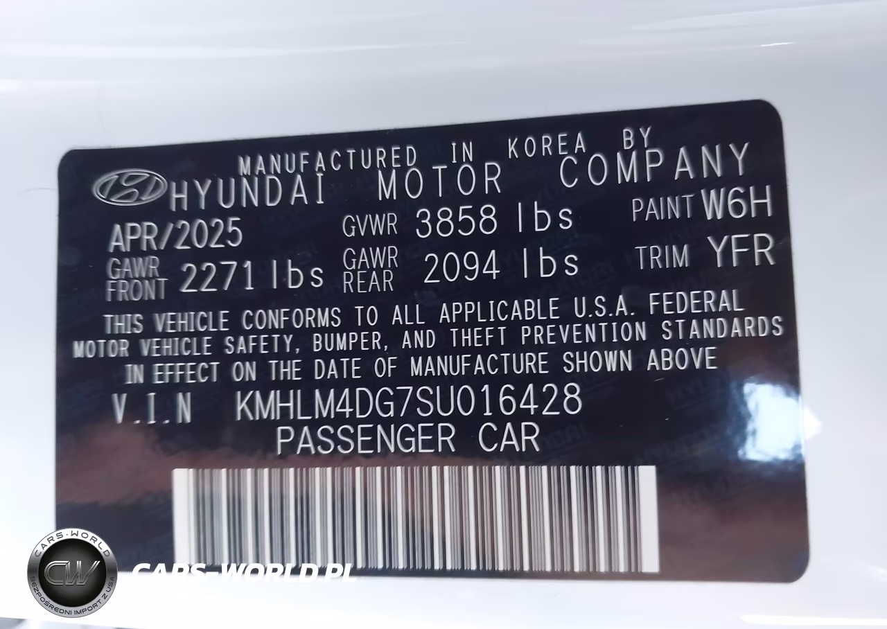 2025 Hyundai Elantra Sel Sport VIN:KMHLM4DG7SU016428 - 9