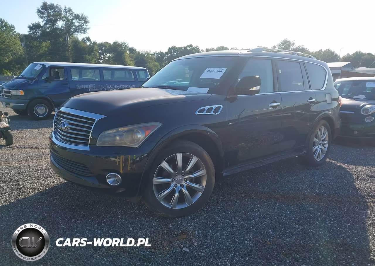 2012 Infiniti Qx56 VIN:JN8AZ2NE7C9018204 - 2