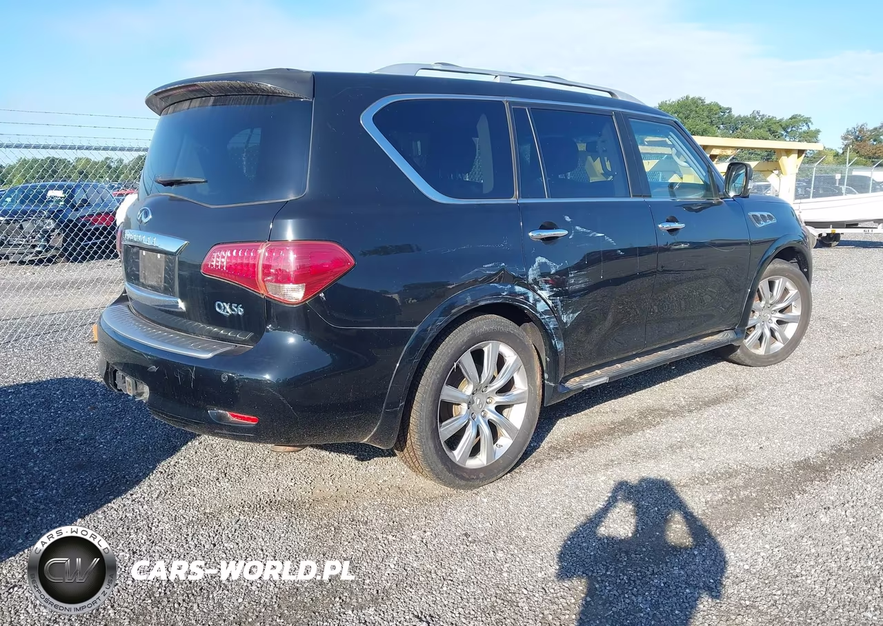 2012 Infiniti Qx56 VIN:JN8AZ2NE7C9018204 - 4