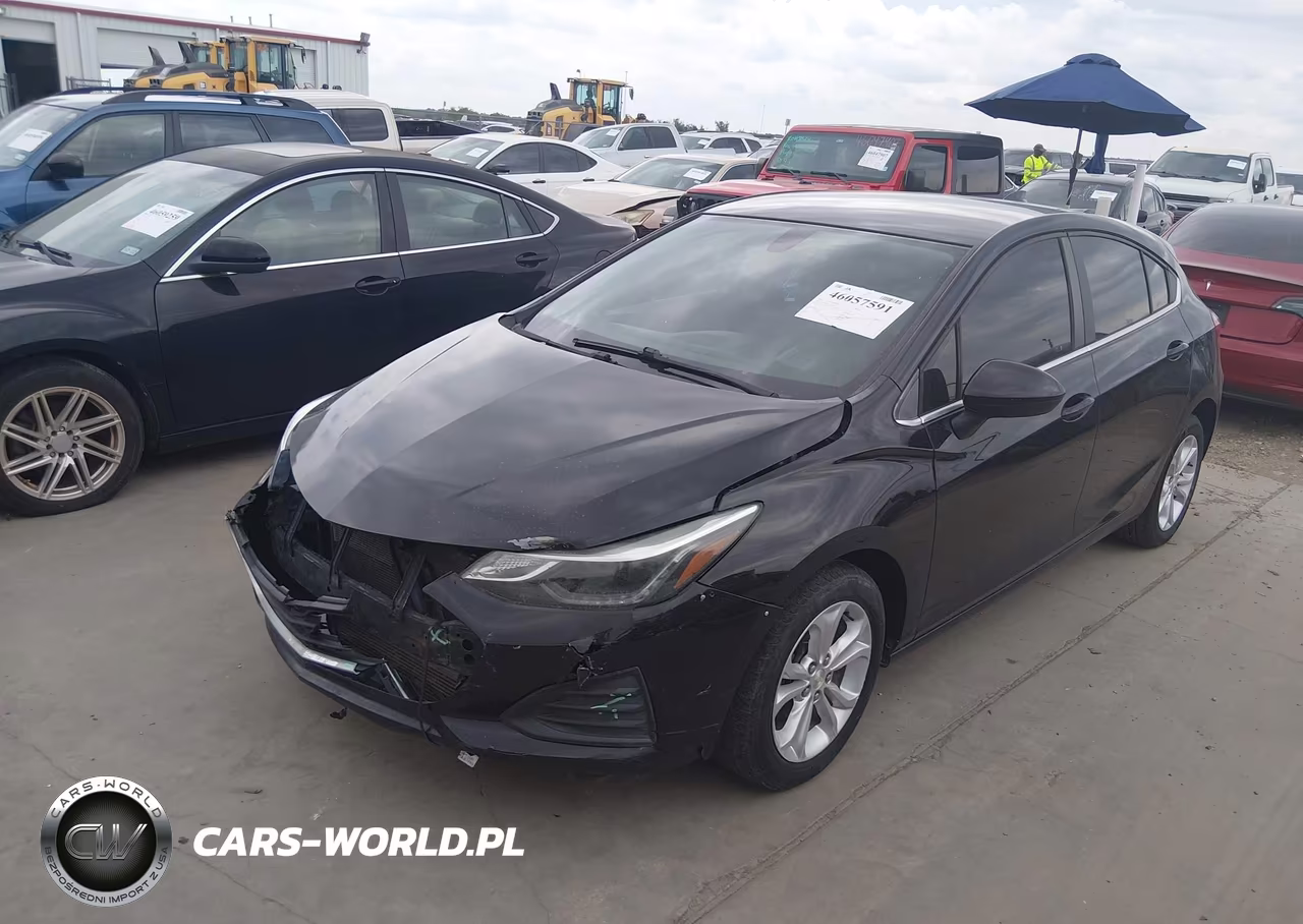 2019 Chevrolet Cruze Lt VIN:3G1BE6SM7KS545310 - 2