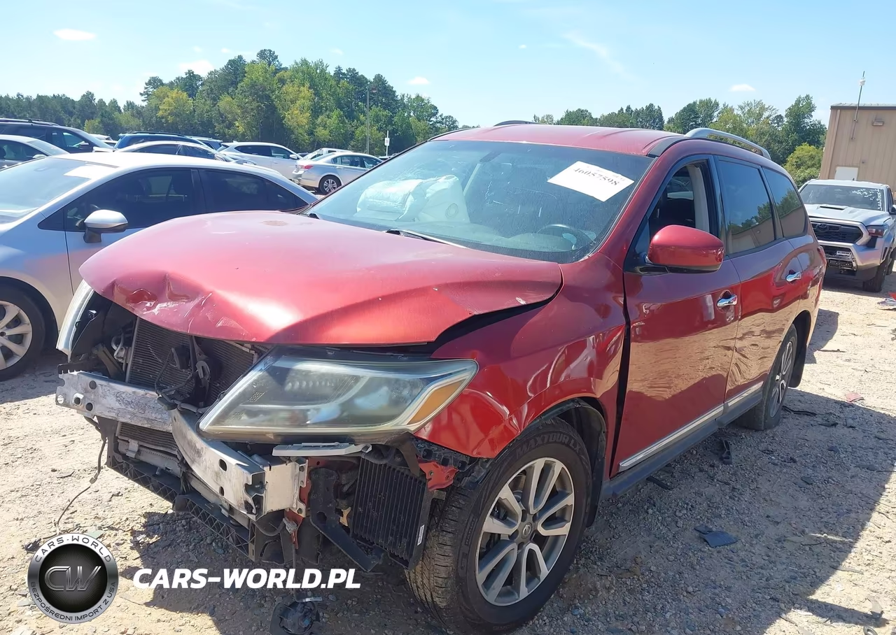 2013 Nissan Pathfinder Sl VIN:5N1AR2MN0DC671258 - 2